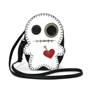 Stitched Voodoo Doll Shoulder Crossbody